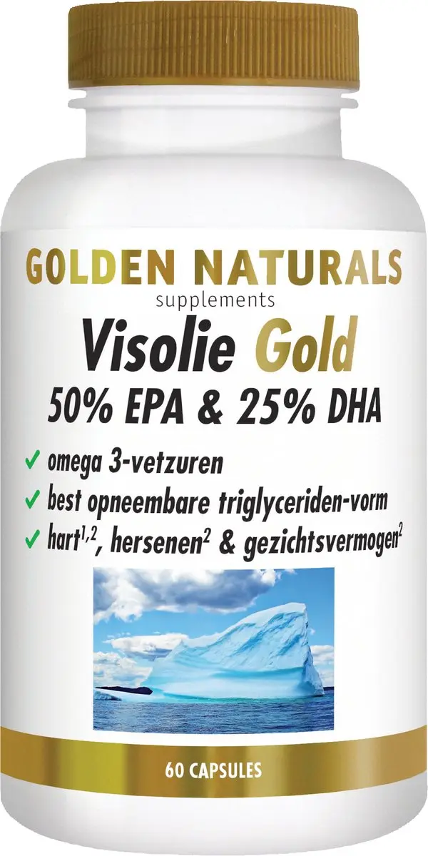 Golden Naturals Visolie Gold 60 Softgels