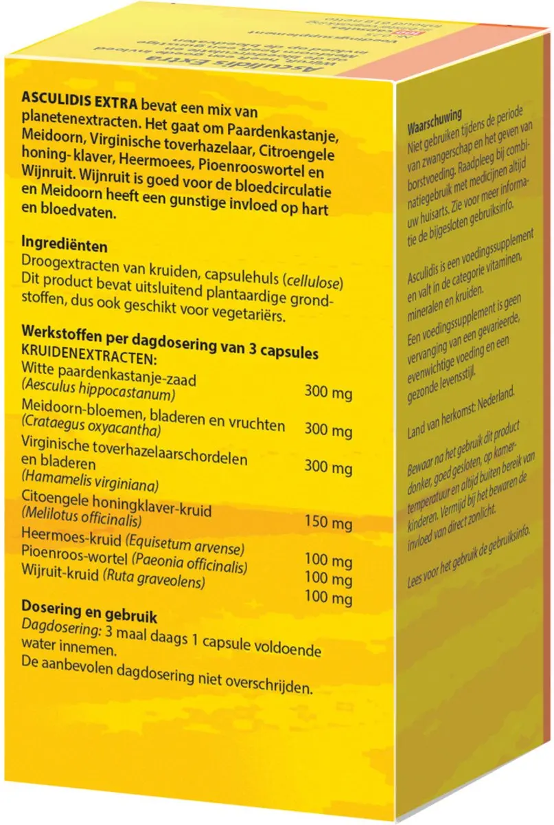 Bloem Asculidis Extra Forte - 100 Capsules