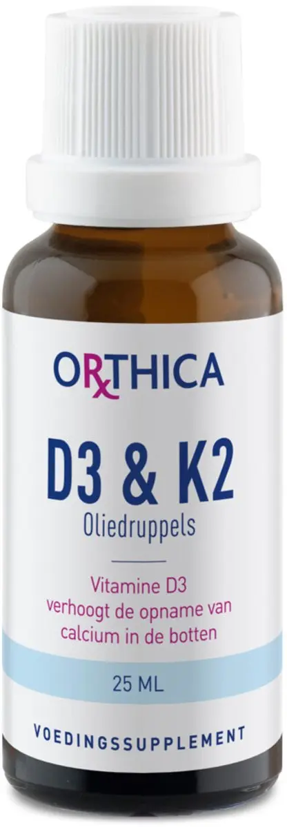 Orthica Oliedruppels D3 & K2 - 2x25ml