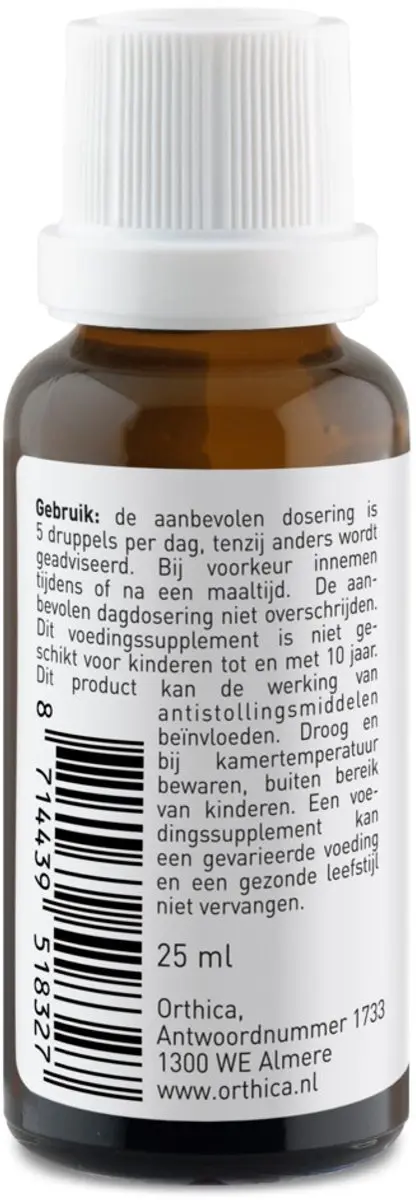 Orthica Oliedruppels D3 & K2 - 2x25ml