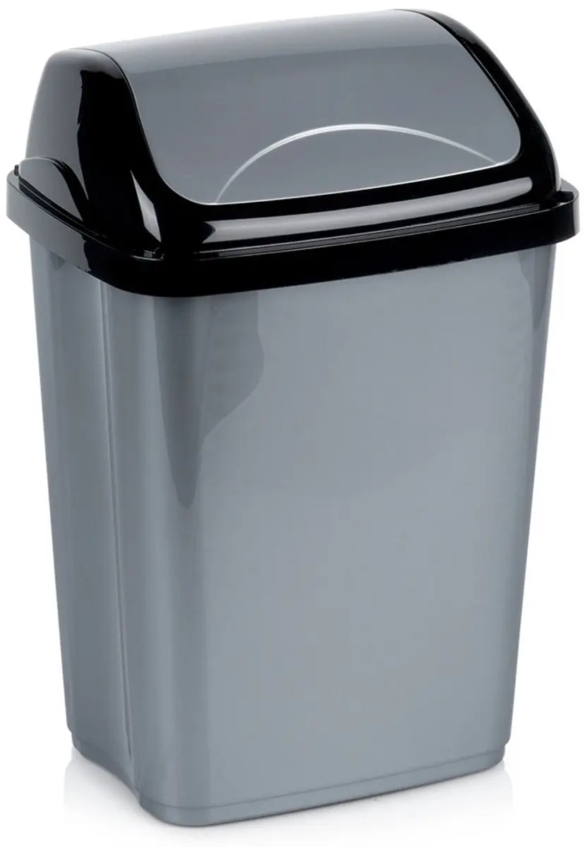 Orion Prullenbak 10L Kunststof Grijs