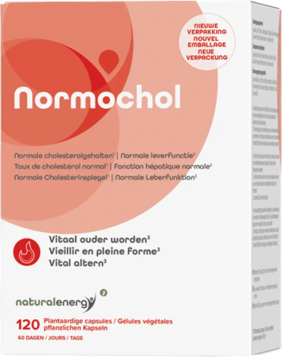 Natural Energy Normochol 120 Capsules