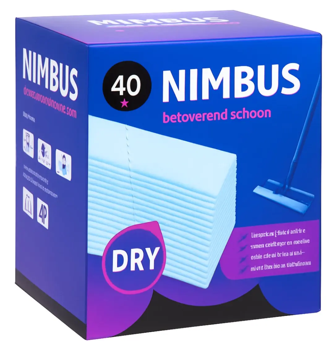 Nimbus Magic Floorwipes Refill 40 Stuks - Schoonmaakdoekjes