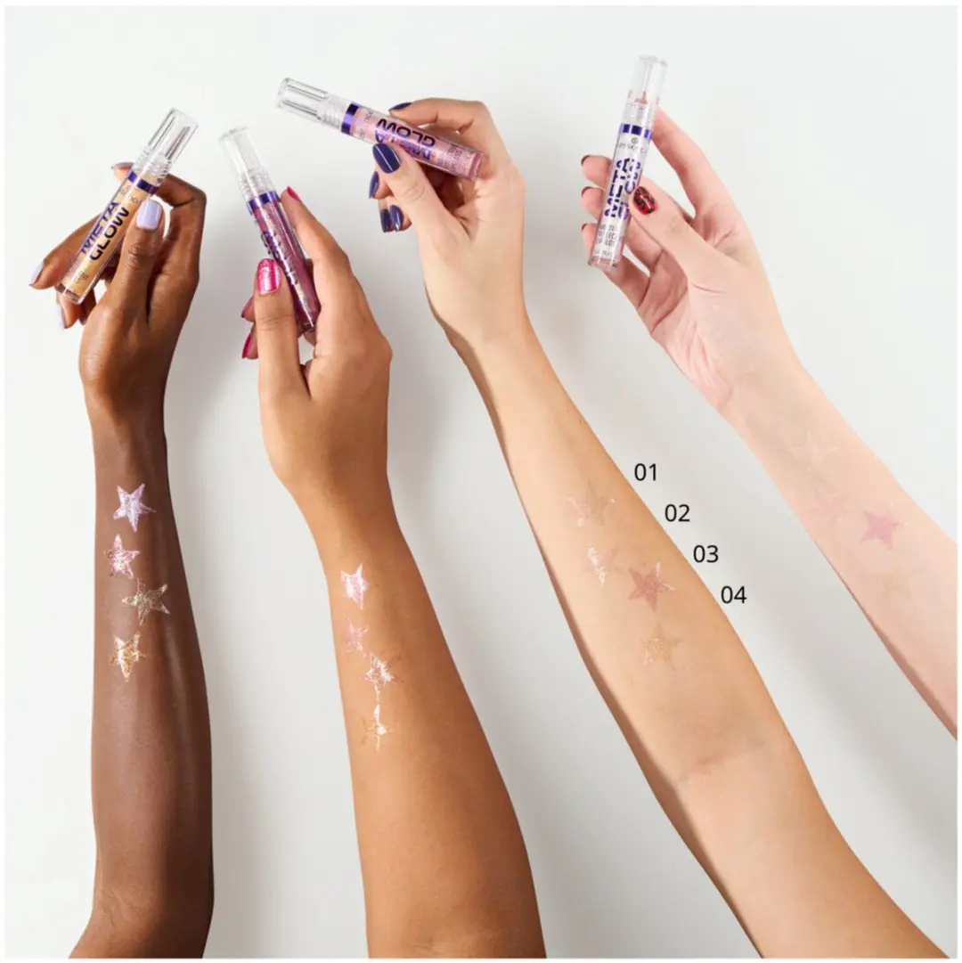 Essence Meta Glow Lipgloss 3ml - Zilver