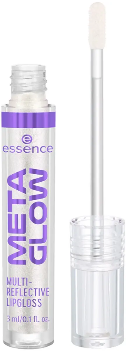 Essence Meta Glow Lipgloss 3ml - Zilver