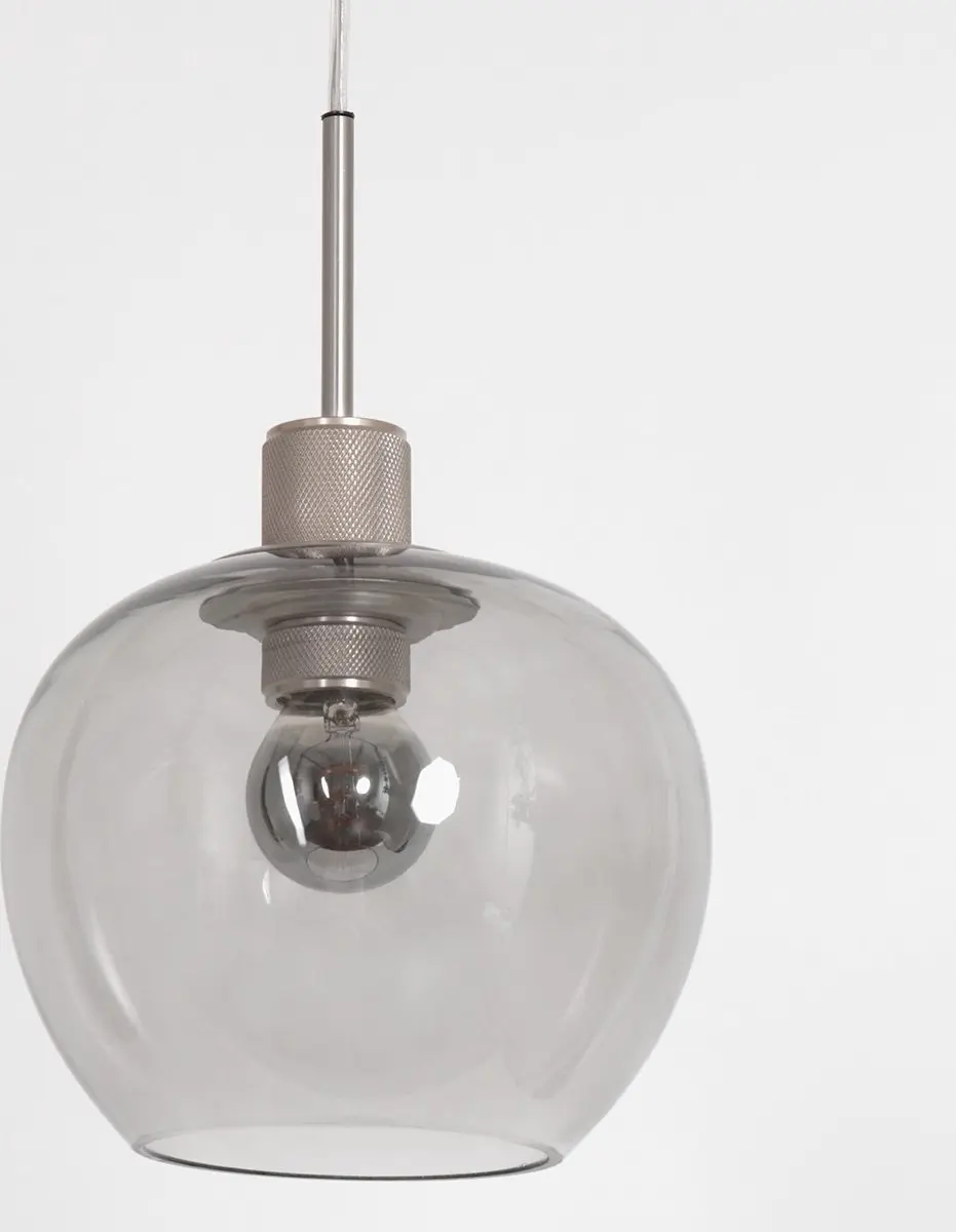 Steinhauer Lotus Hanglamp - 3 Lichtpunten Staal