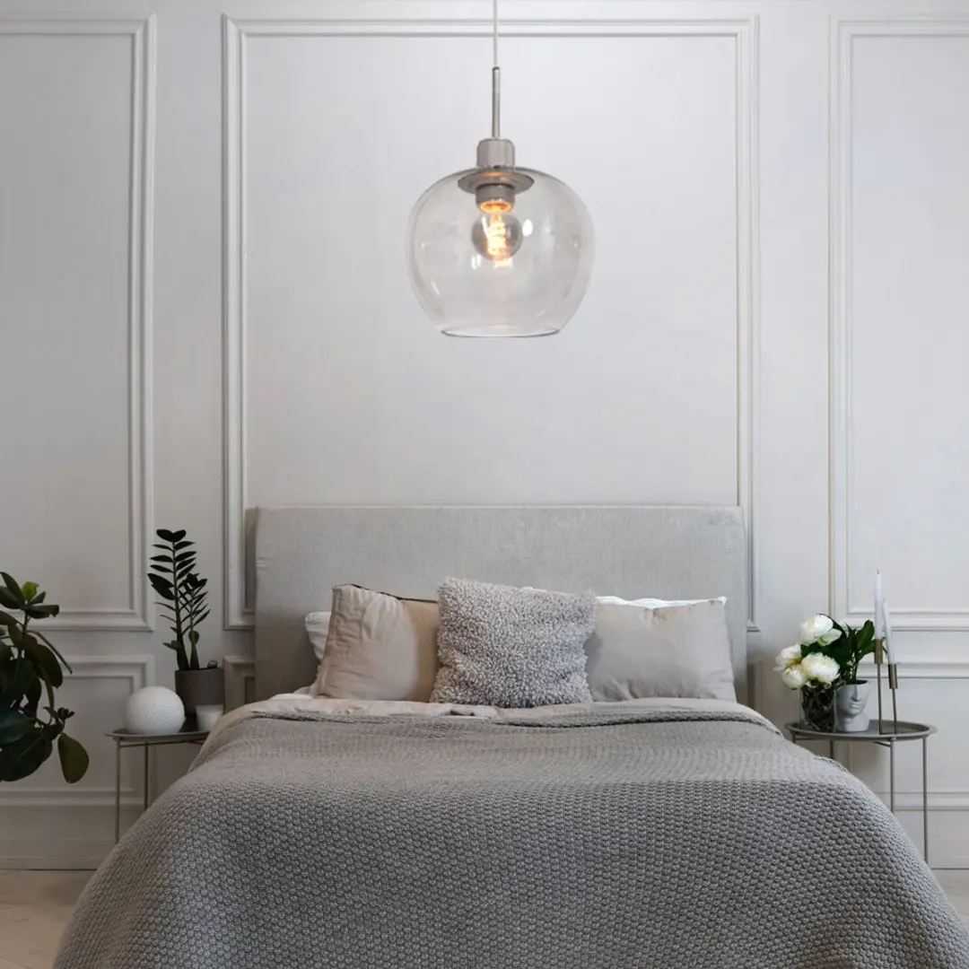 Steinhauer Lotus Hanglamp - 3 Lichtpunten Staal