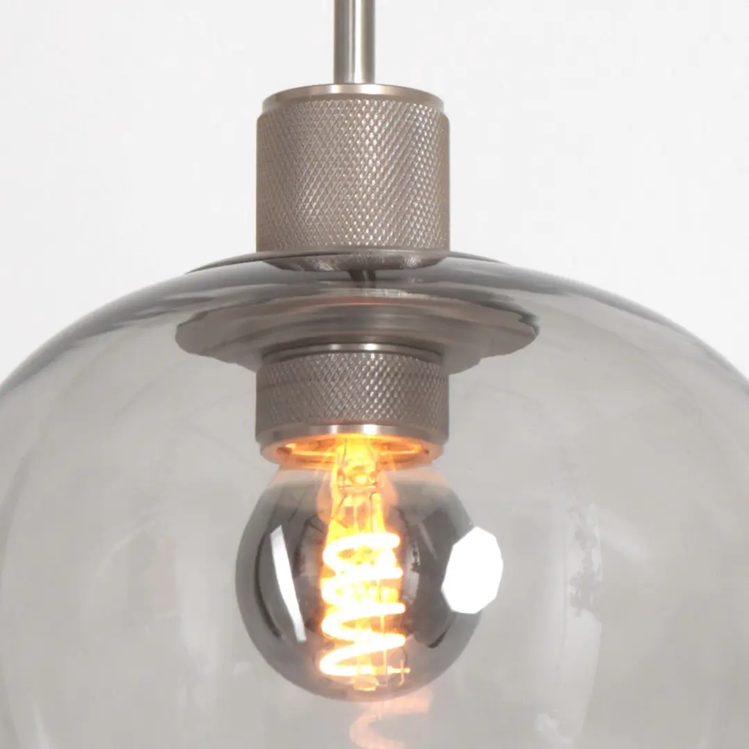 Steinhauer Lotus Hanglamp - 3 Lichtpunten Staal - afbeelding 6 van 6