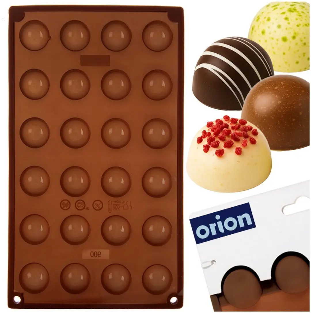 Orion Chocoladevorm Silicone 30x17,5cm - 24 Stuks
