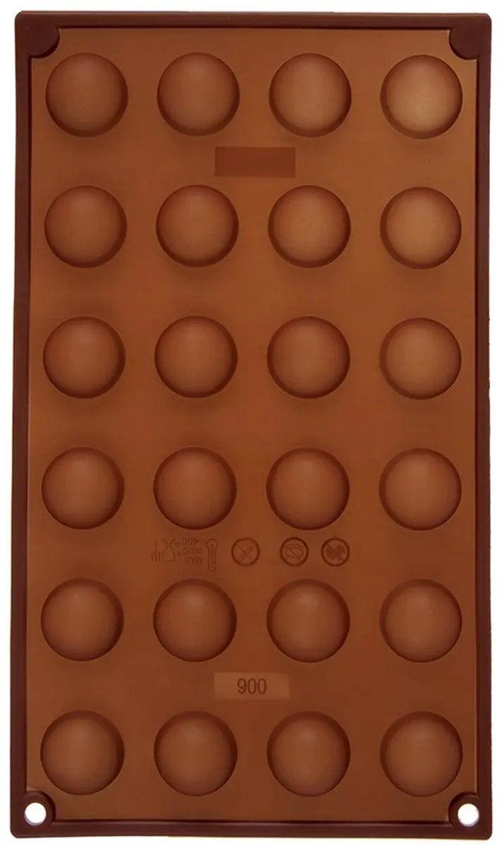 Orion Chocoladevorm Silicone 30x17,5cm - 24 Stuks