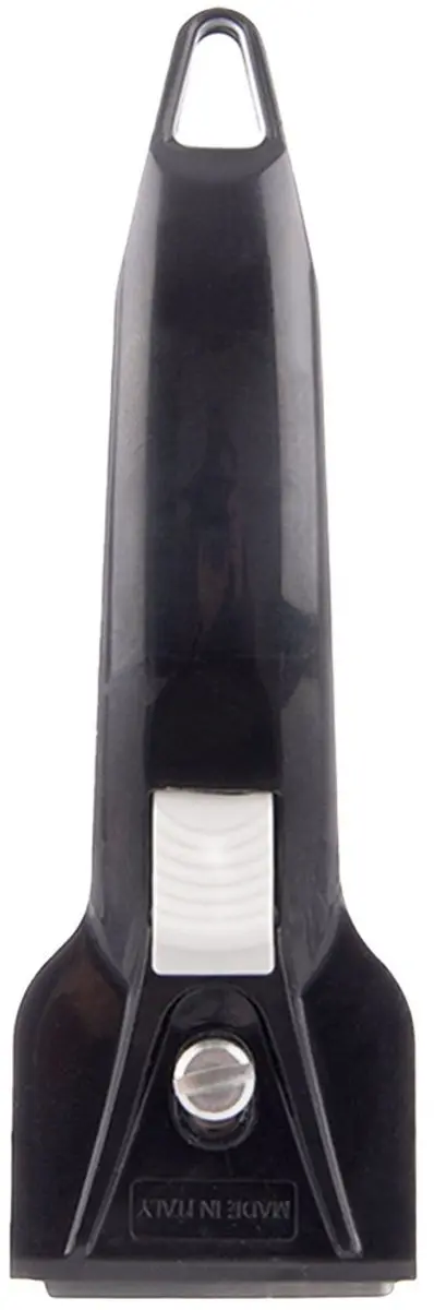 Orion Kookplaat Schraper 16cm - Glas - Zwart