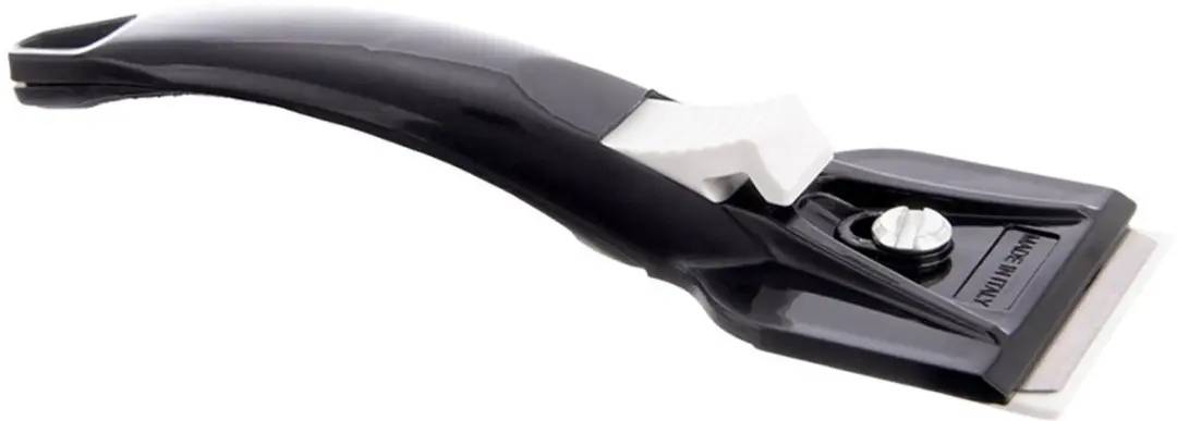 Orion Kookplaat Schraper 16cm - Glas - Zwart
