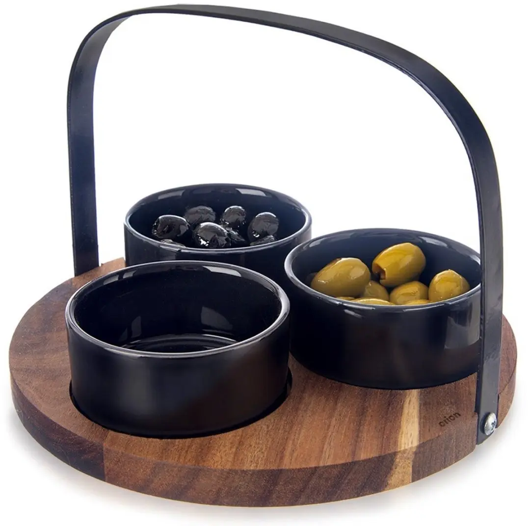 Orion Black Serie Ceramische Amuseschaaltjes 130ml