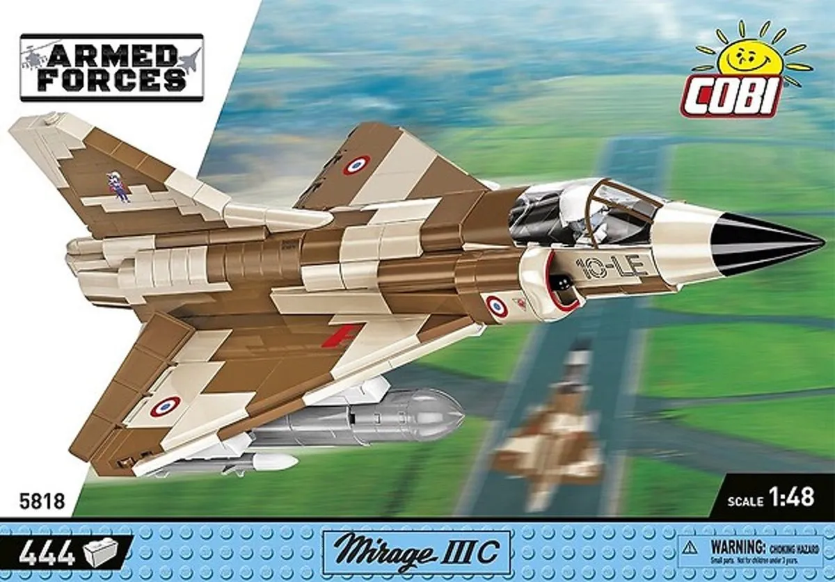Cobi 5818 Mirage IIIC Vexin Bouwdoos - 444 Onderdelen