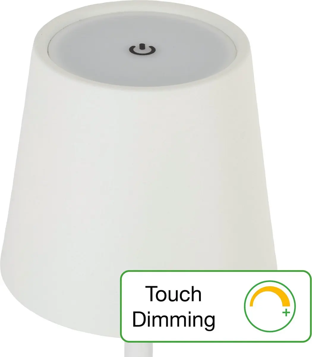 Bailey LED Tafellamp Charge&Go 3.5W - Wit