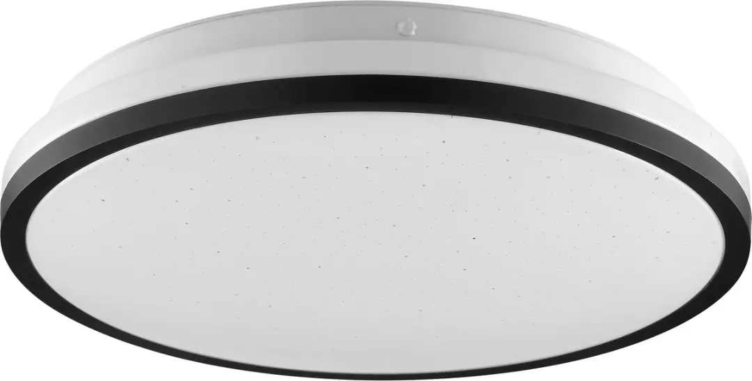 Brilliant Taya Plafondlamp 12W 1600lm - Ø28cm - Zwart/Wit - afbeelding 3 van 6