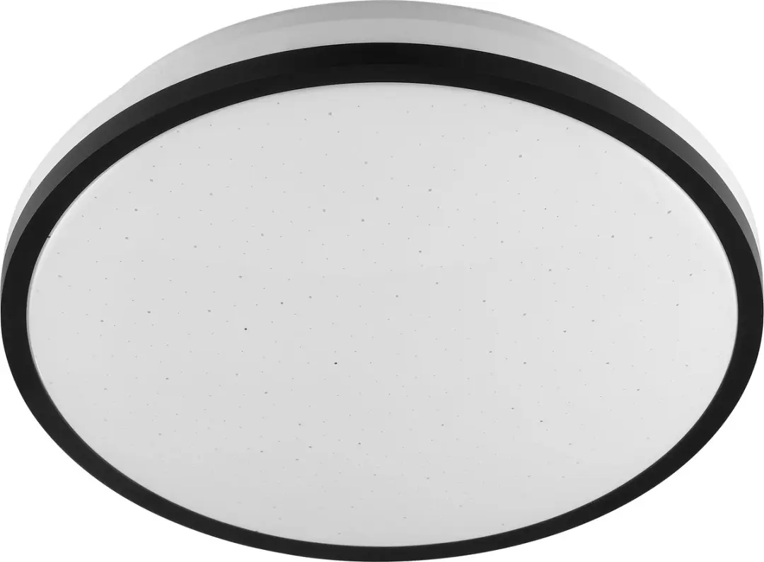 Brilliant Taya Plafondlamp 12W 1600lm - Ø28cm - Zwart/Wit - afbeelding 5 van 6