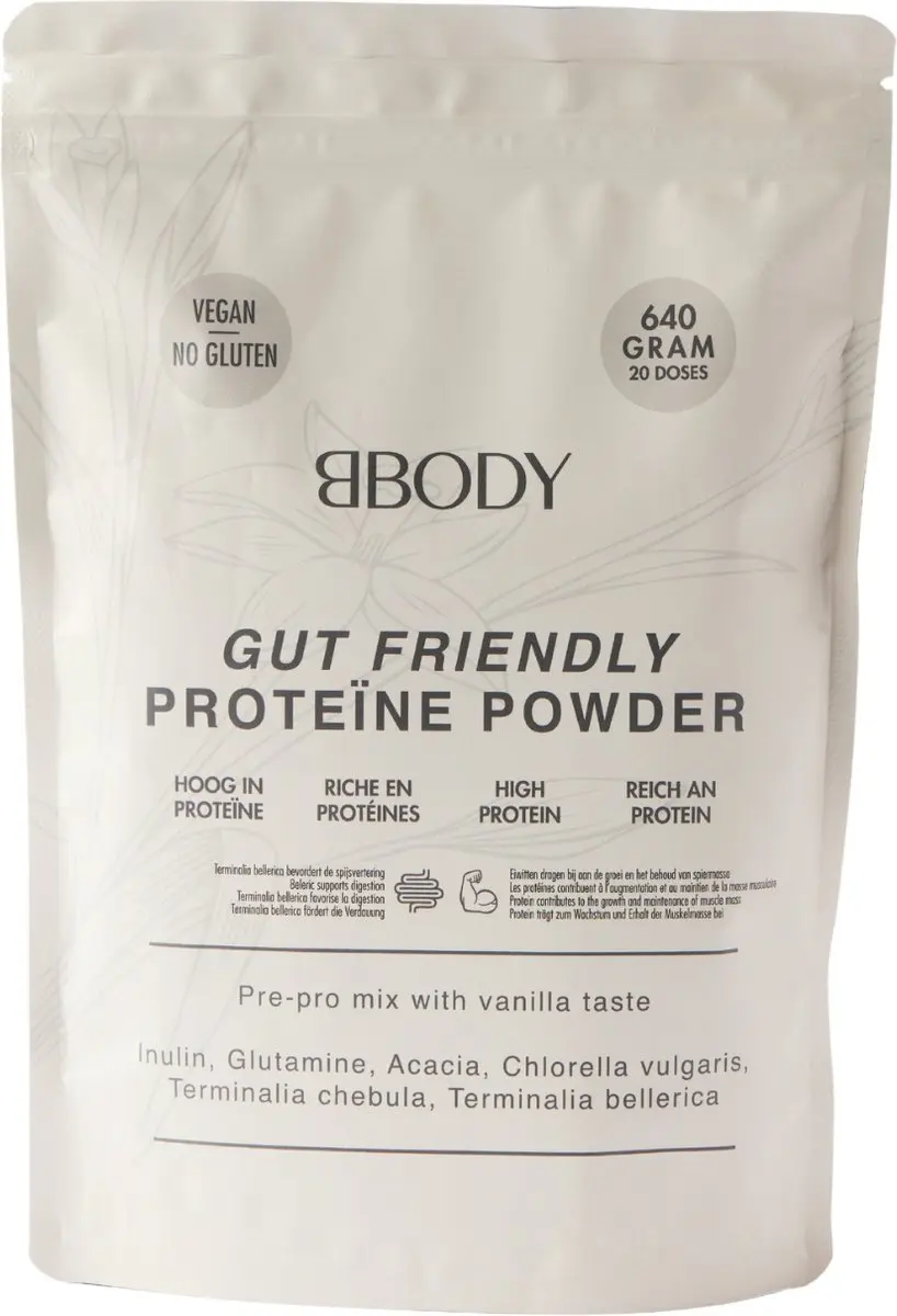 BBODY Proteïne Poeder Vanille 640g