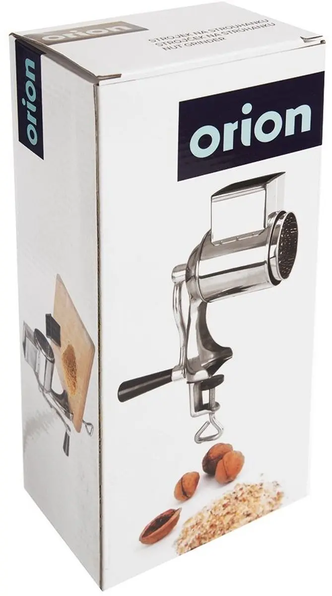Orion Roestvrijstalen Rasp - Zwart
