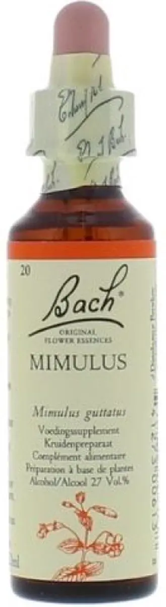 Bach Mimulus Voedingssupplement 20ml