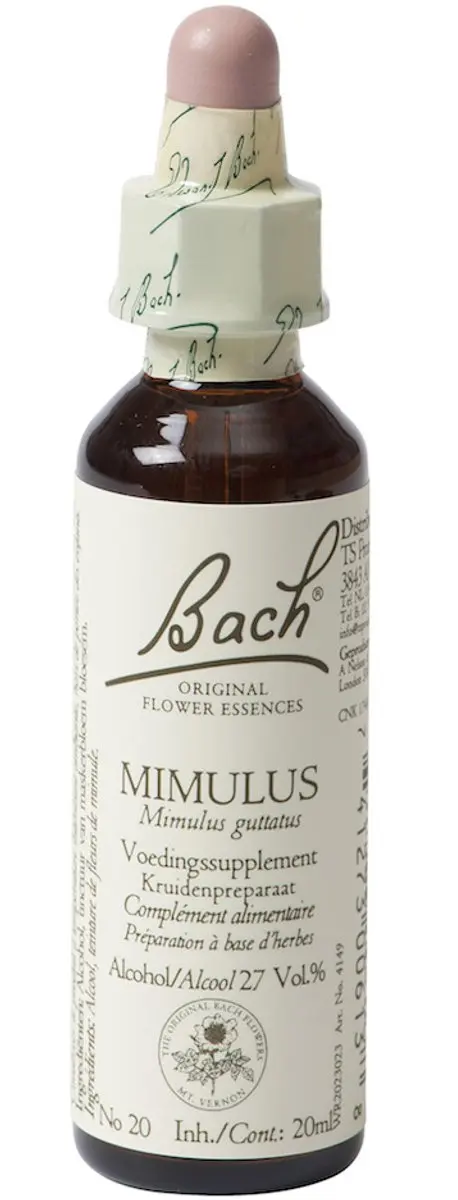 Bach Mimulus Voedingssupplement 20ml