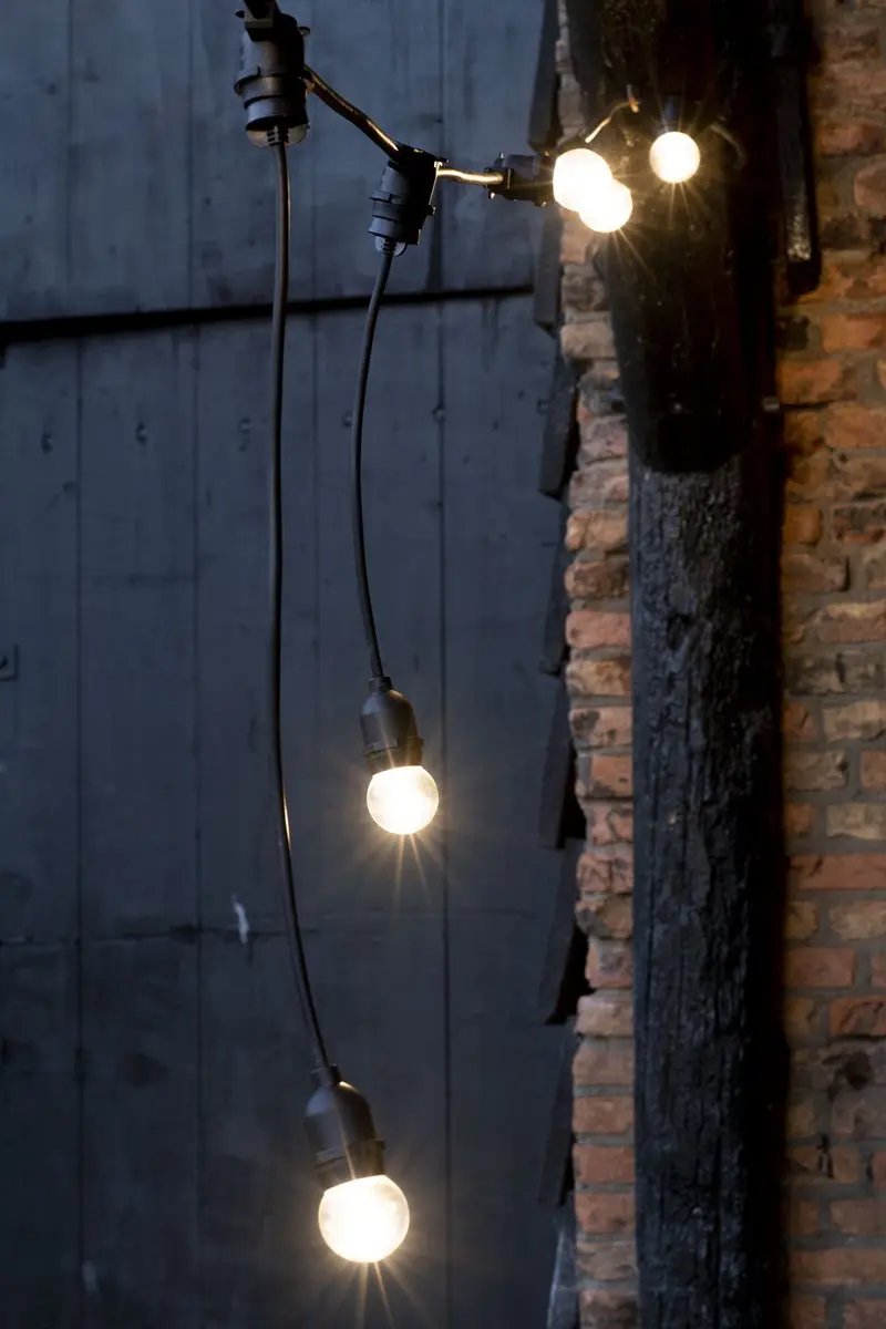 Bailey LED Kogellamp E27 1W - Warm wit - Helder glas - 5 Stuks