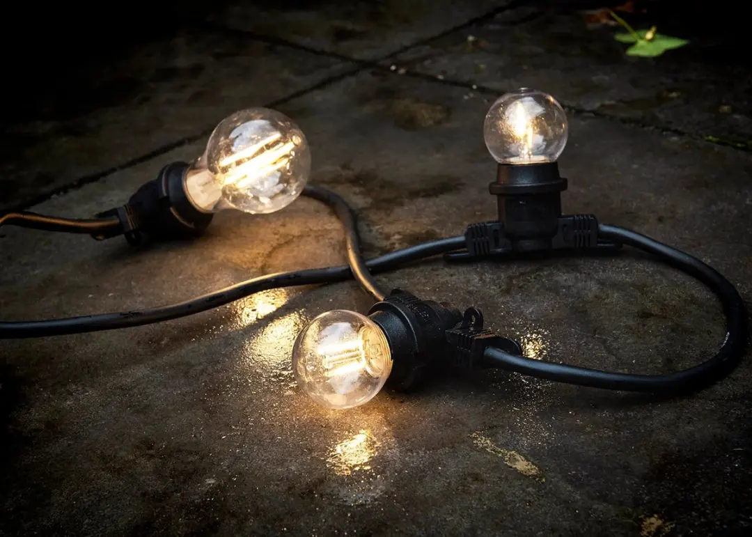 Bailey LED Kogellamp E27 1W - Warm wit - Helder glas - 5 Stuks - afbeelding 6 van 6