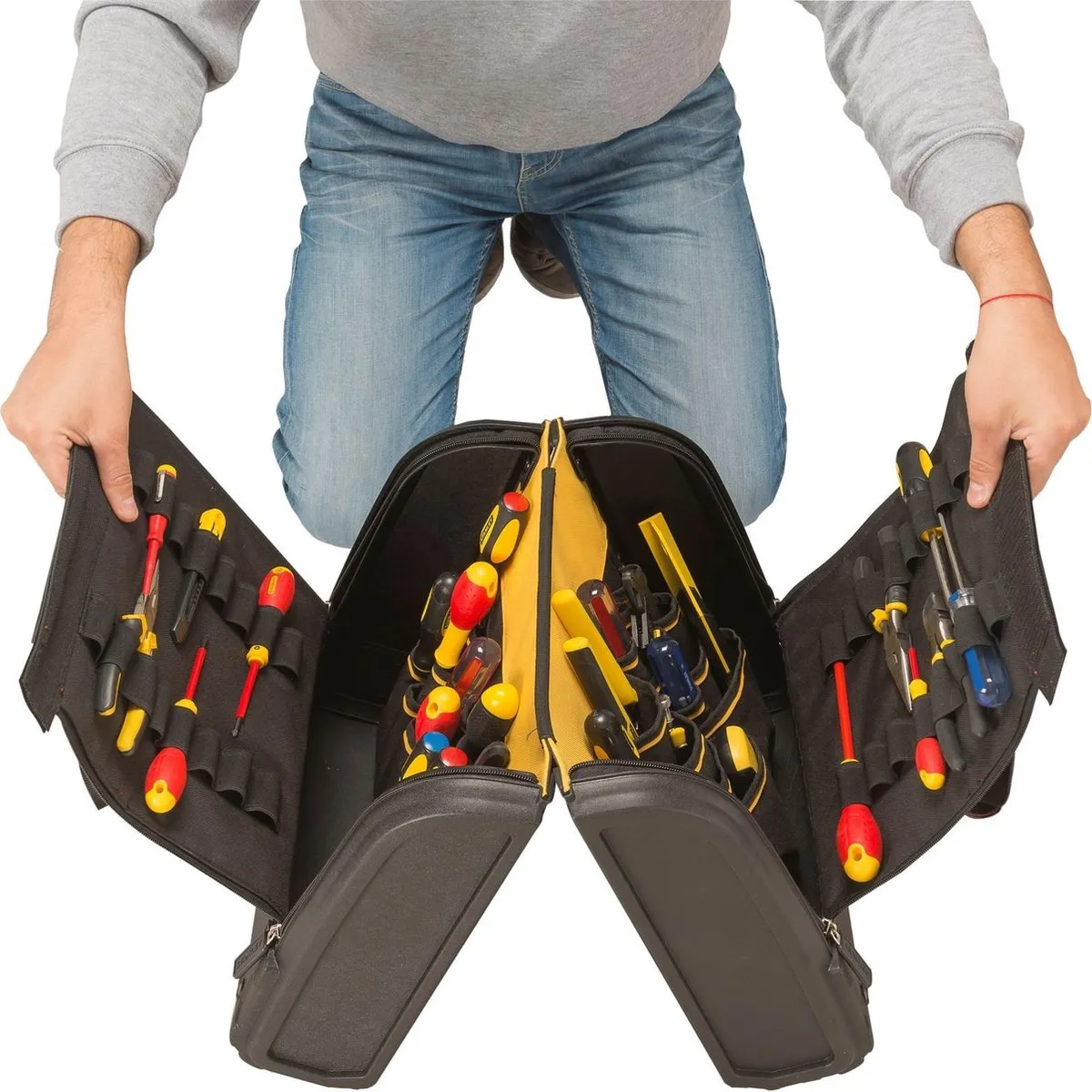 Stanley FatMax Organizer Tas 1-94-231 - Zwart/Geel - afbeelding 4 van 5