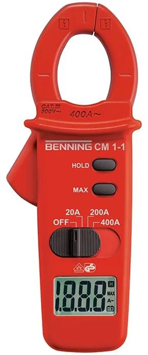 Benning CM 1-1 Stroomtang CAT III 600V