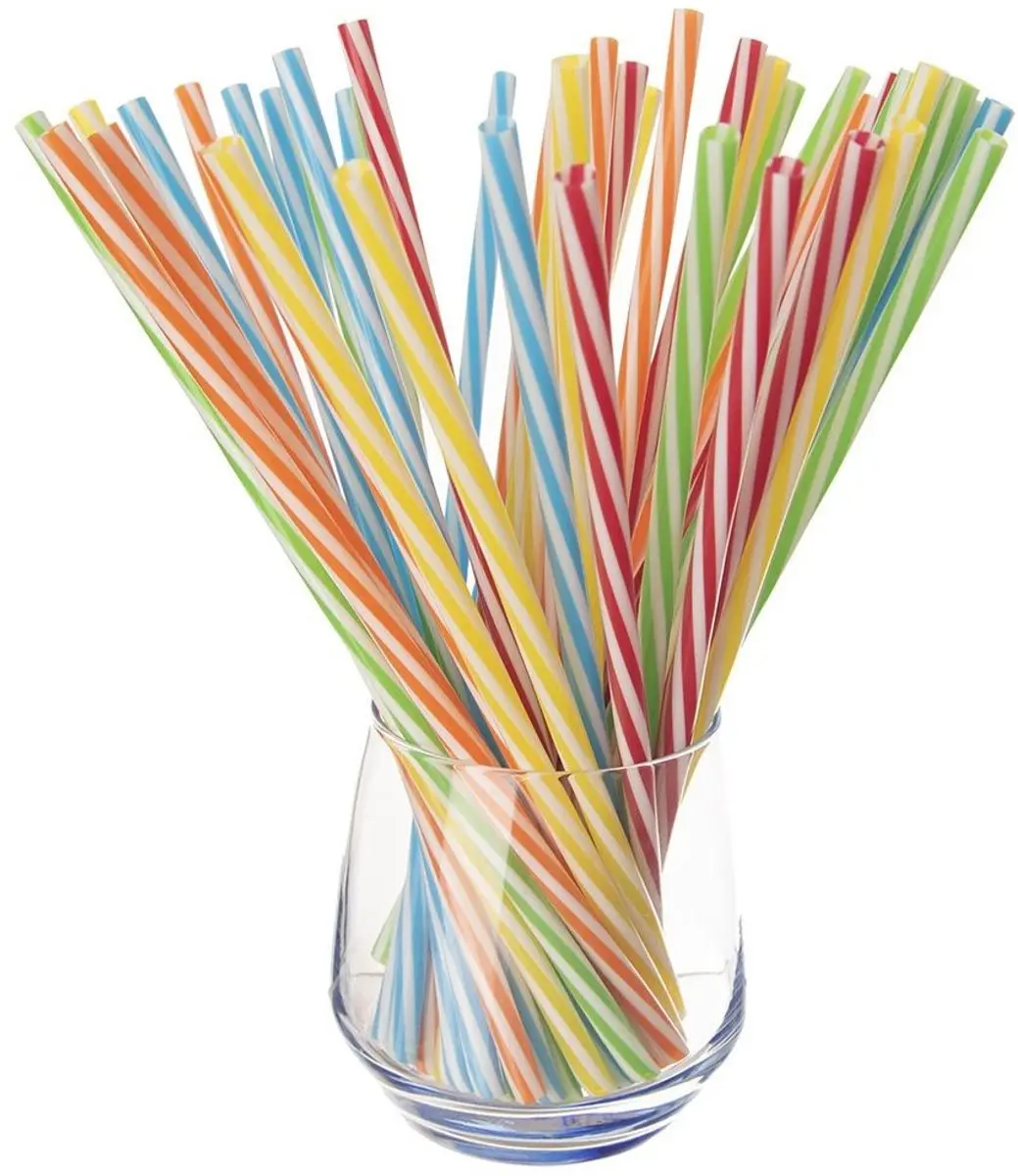Orion Herbruikbare Drinkrietjes 22cm - 50 Stuks - Multicolor - afbeelding 6 van 6