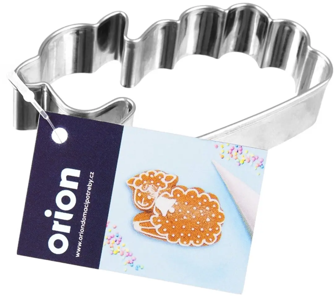 Orion Roestvrijstalen Barank Koekjesuitsteker 6,5cm - Zilver