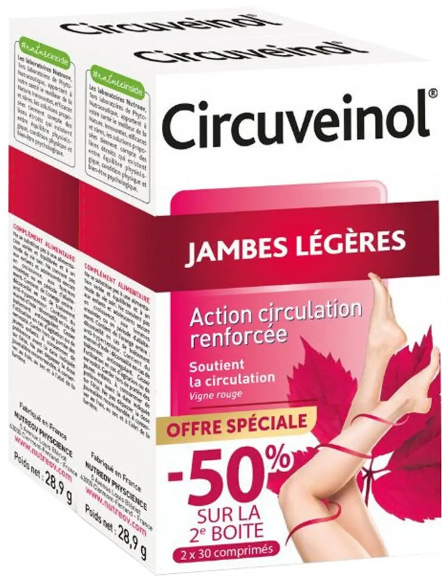 Nutreov Circuveinol Lichte Benen Tabletten