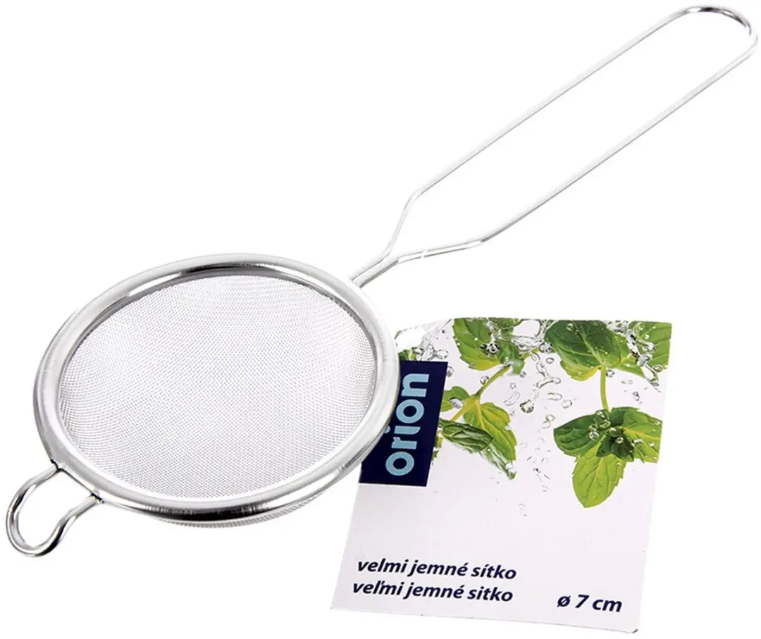 Orion Edelstalen Zeef 7cm - Zilver