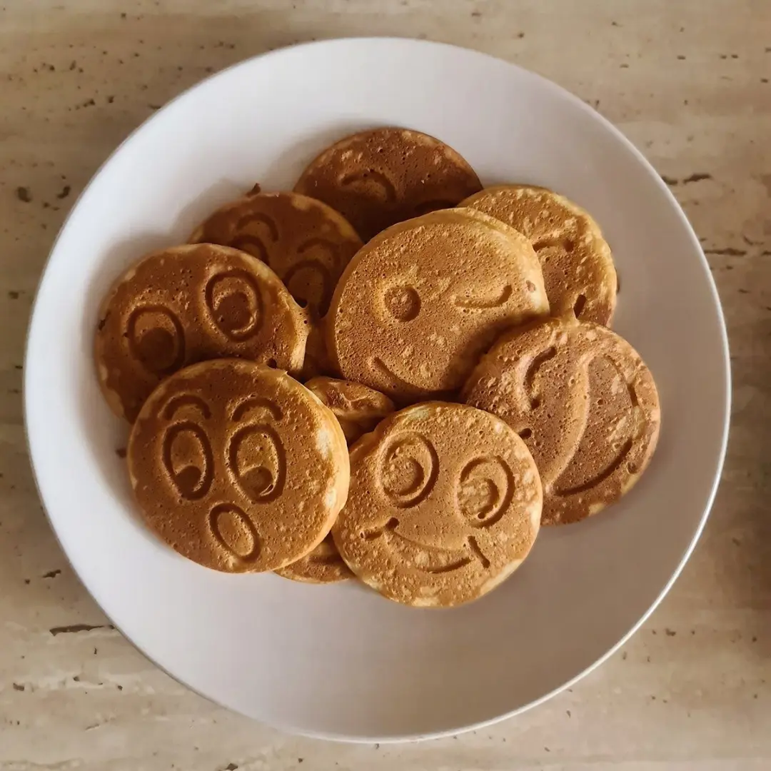 Orion Pannenkoekenpan met 7 Vormpjes 26,5 cm - Grijs