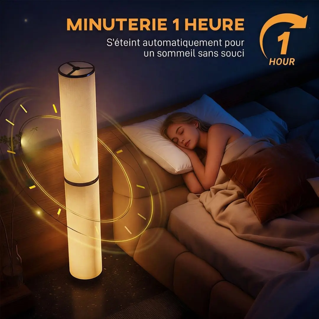 Homcom Vloerlamp Beige - 30W