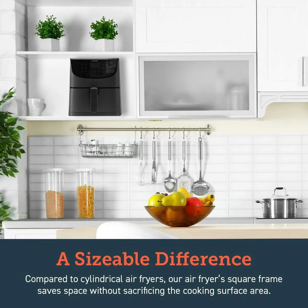 Cosori-CP158 AFRXR-Heteluchtfriteuse-5.5Liter-Rood