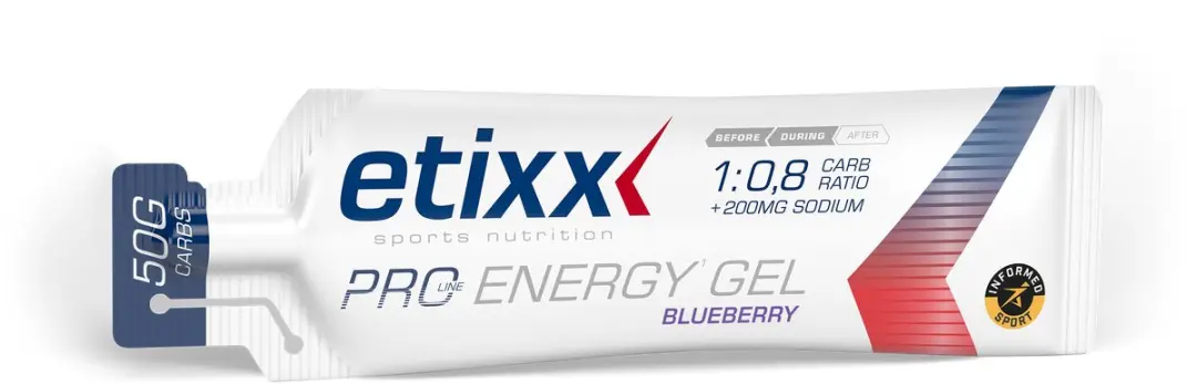 Etixx Pro Line Energy Gel 12x60ml - Bosbessen