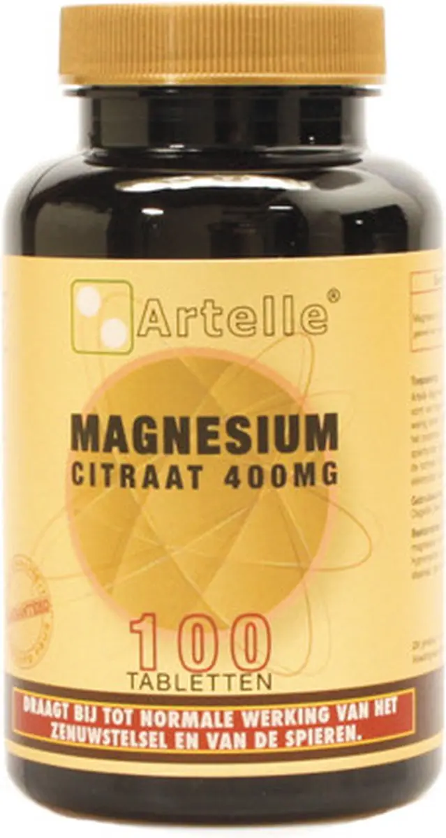 Artelle Magnesiumcitraat 100 Tabletten