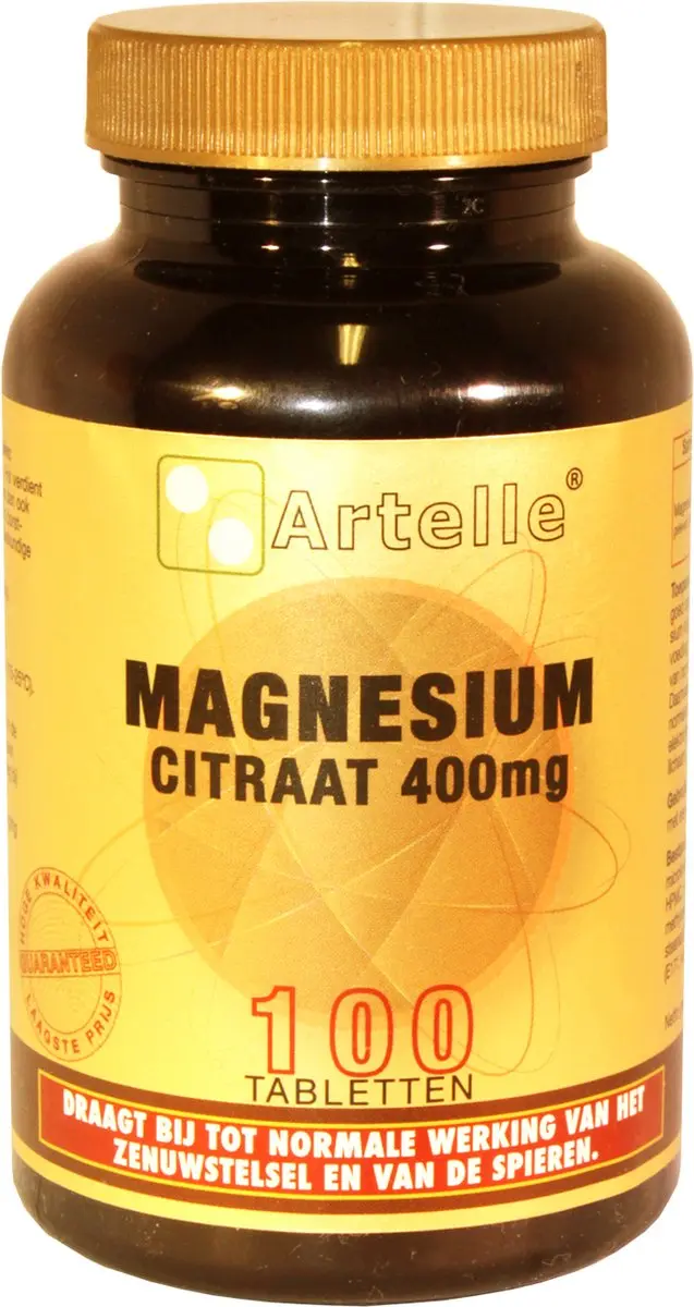 Artelle Magnesiumcitraat 100 Tabletten