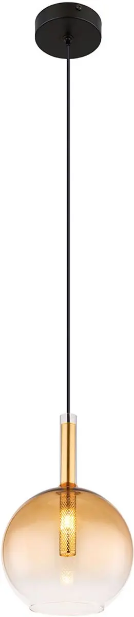 Globo Lopusa Hanglamp - Ø18cm - G9 - Amberkleurig