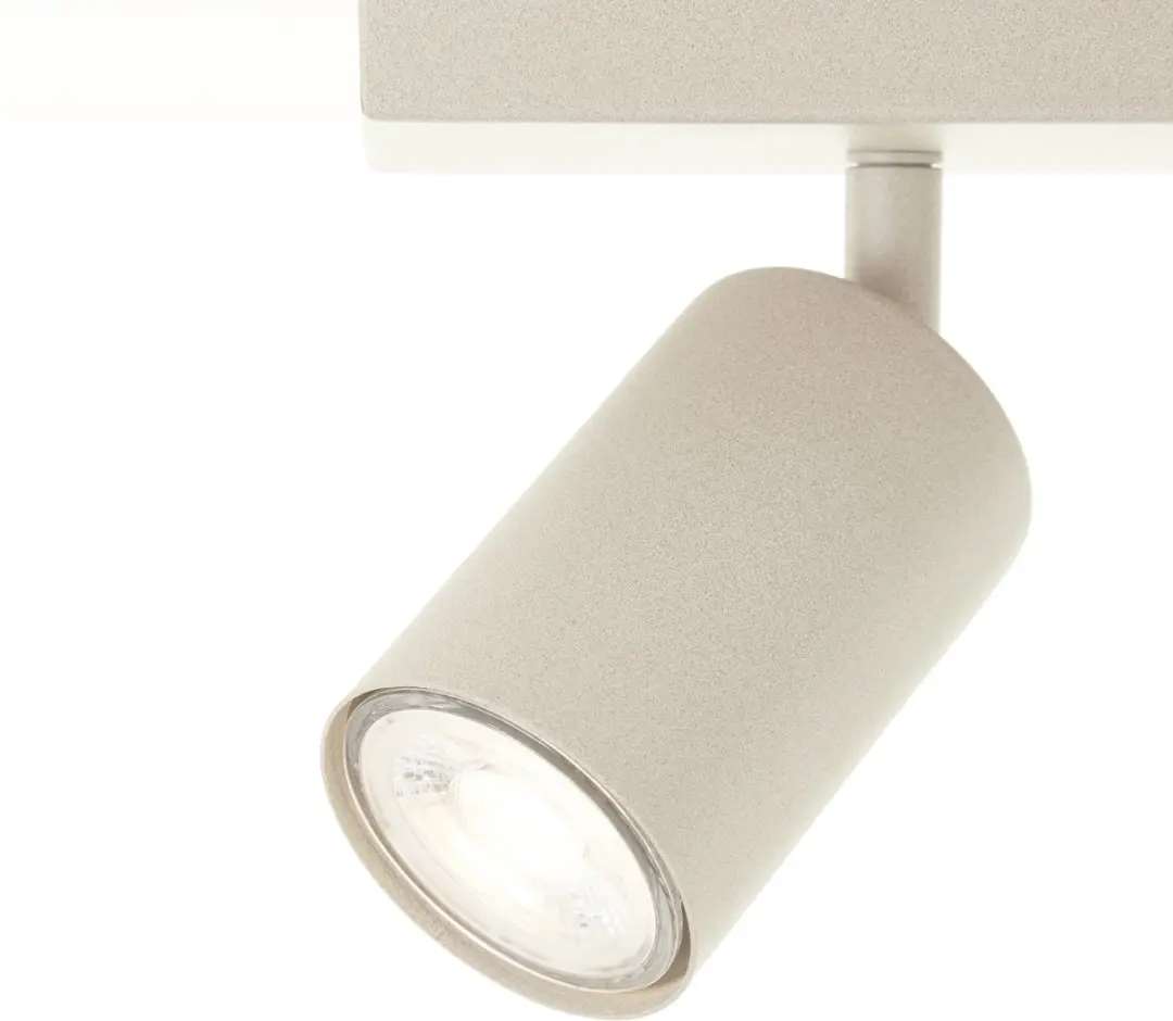 Brilliant Jello Plafondlamp GU10 3x5W - 350lm - 3000K - Champagne