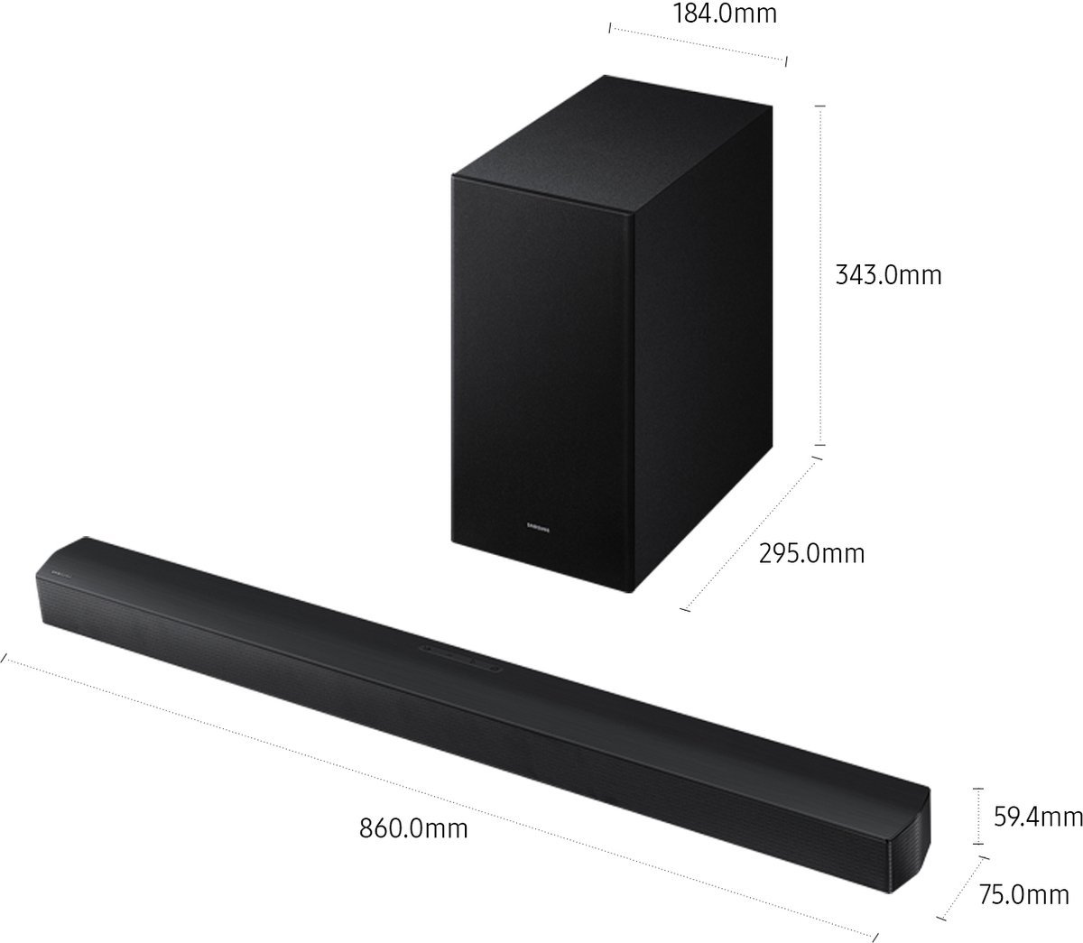 Samsung HW-T650/XN  - Soundbar - 2020