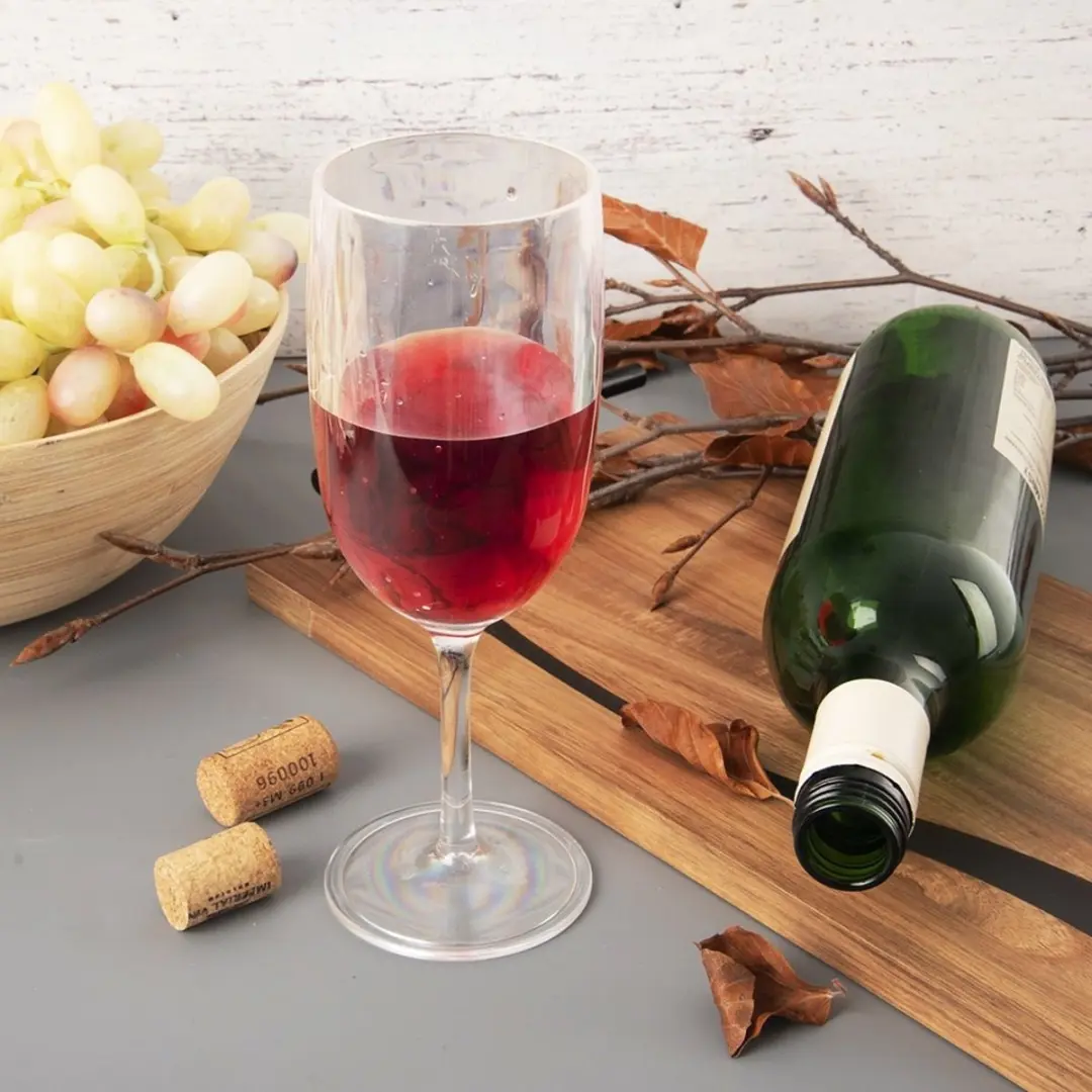 Orion Plastic Wijnglas 320ml - Transparant