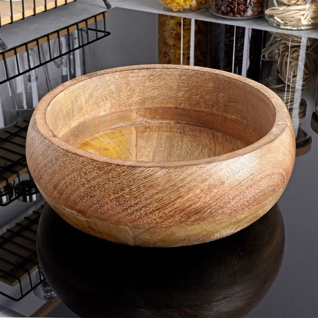 Orion Amuseschaaltje Mango Hout 18,5cm - Exotisch Ontwerp