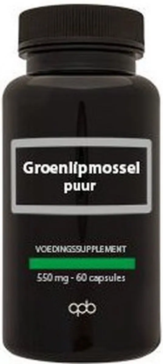 APB Holland Groenlipmossel Extract Forte 550mg