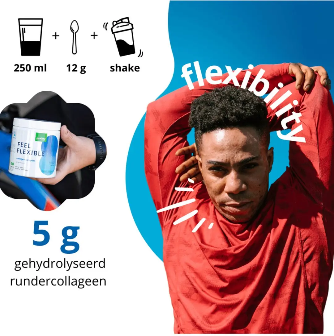 Purasana Feel Flexible Collageen MSM Kurkuma Glucosamine 240g