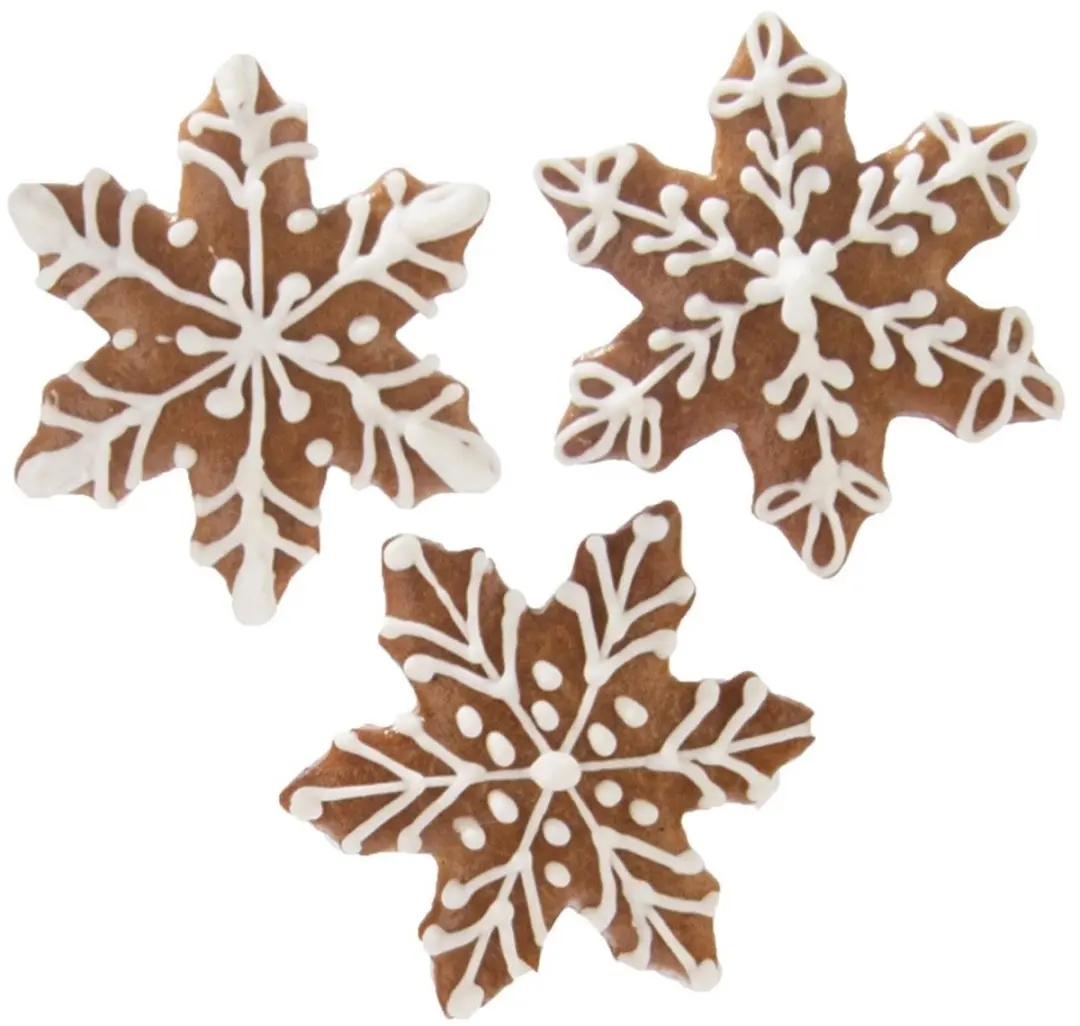 Orion Koekjesuitsteker Sneeuwvlok - 5,5 cm - RVS - afbeelding 6 van 6