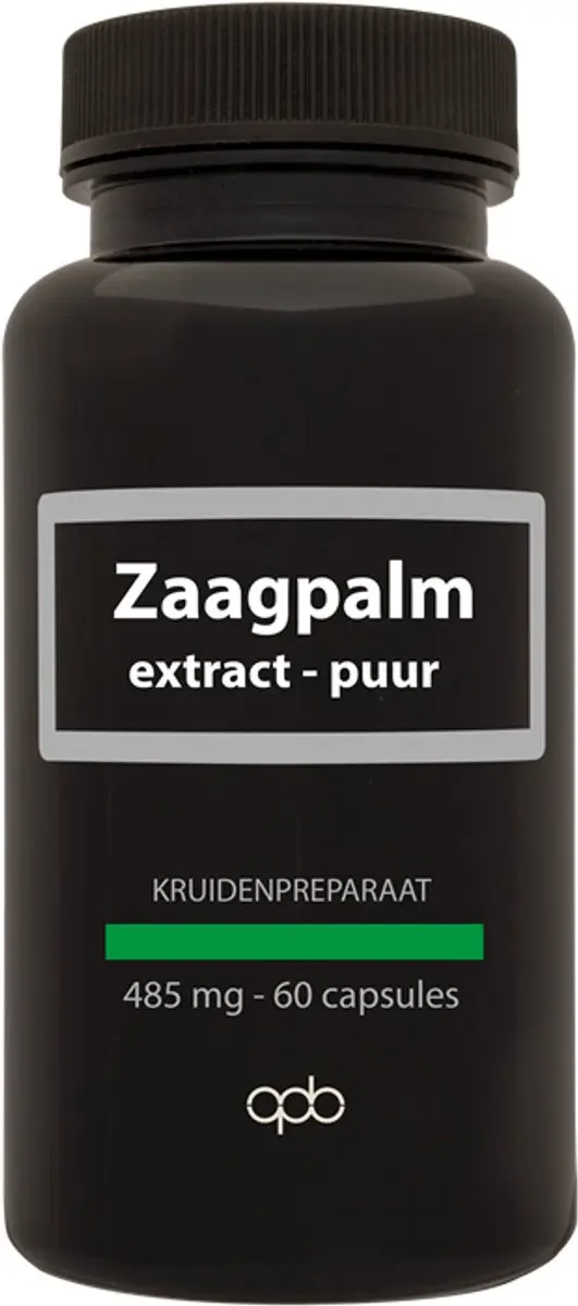 APB Holland Zaagpalm Extract 485mg - 60 Capsules