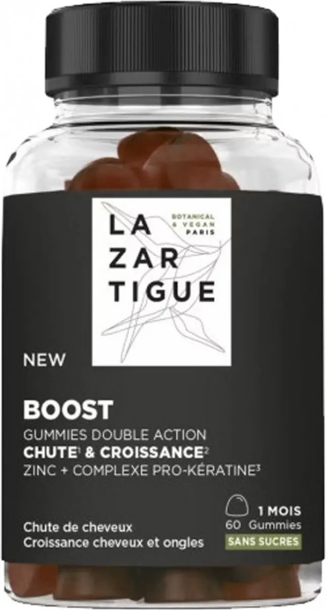 Lazartigue Boost Chute & Groei Gummies 60 Stuks