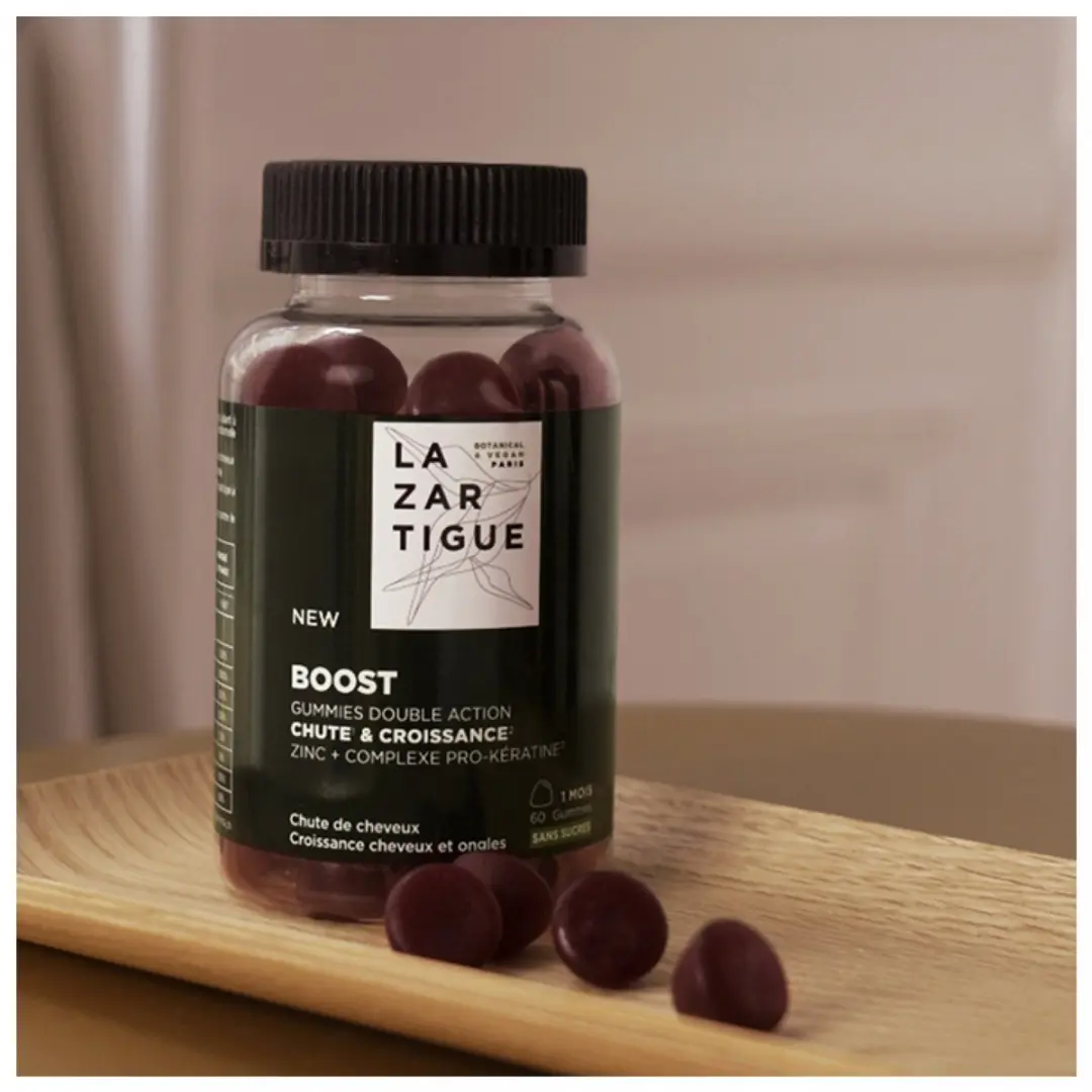 Lazartigue Boost Chute & Groei Gummies 60 Stuks